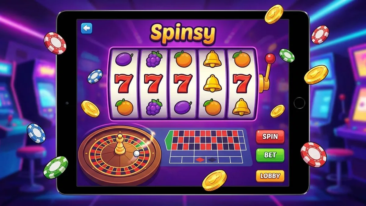 Jogos de casino no Spinsy
